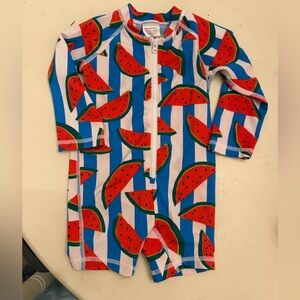 Hanna Andersson Rashguard Swimsuit size 18-24m